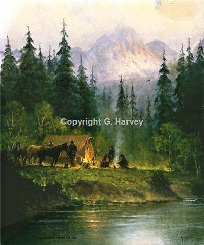 Camp in the Tetons